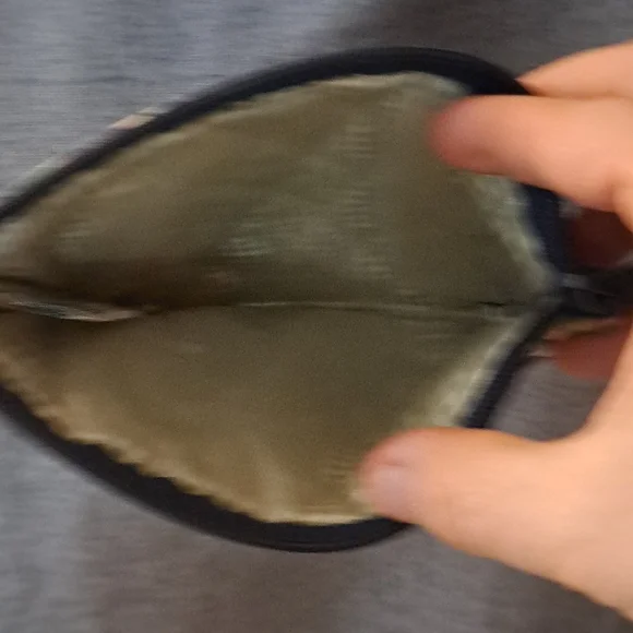 Vera Bradley Pink Ribbon Small Zip Makeup Bag - Picture 2 of 2